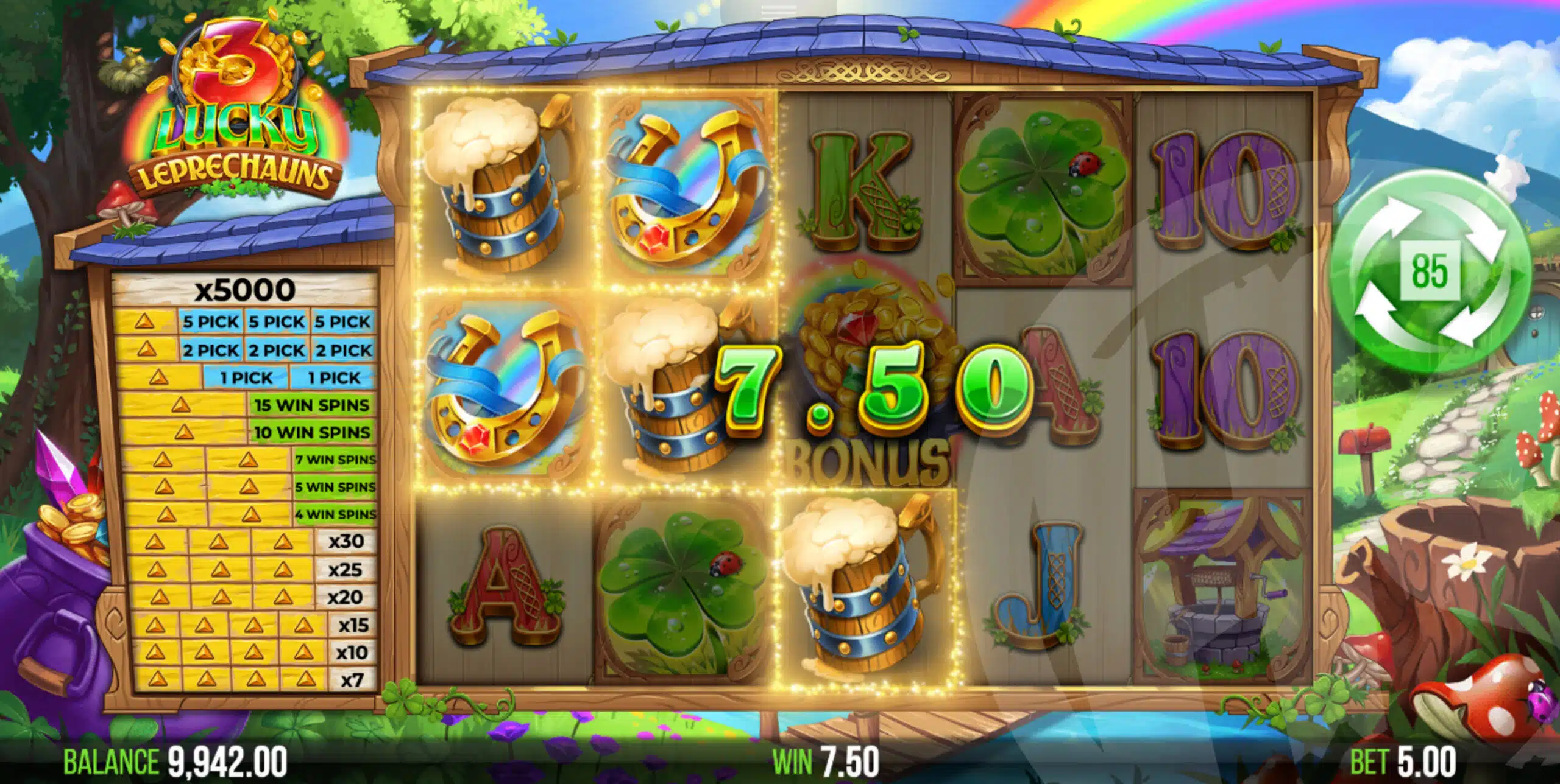 3 Lucky Leprechauns Slot Review pic 14